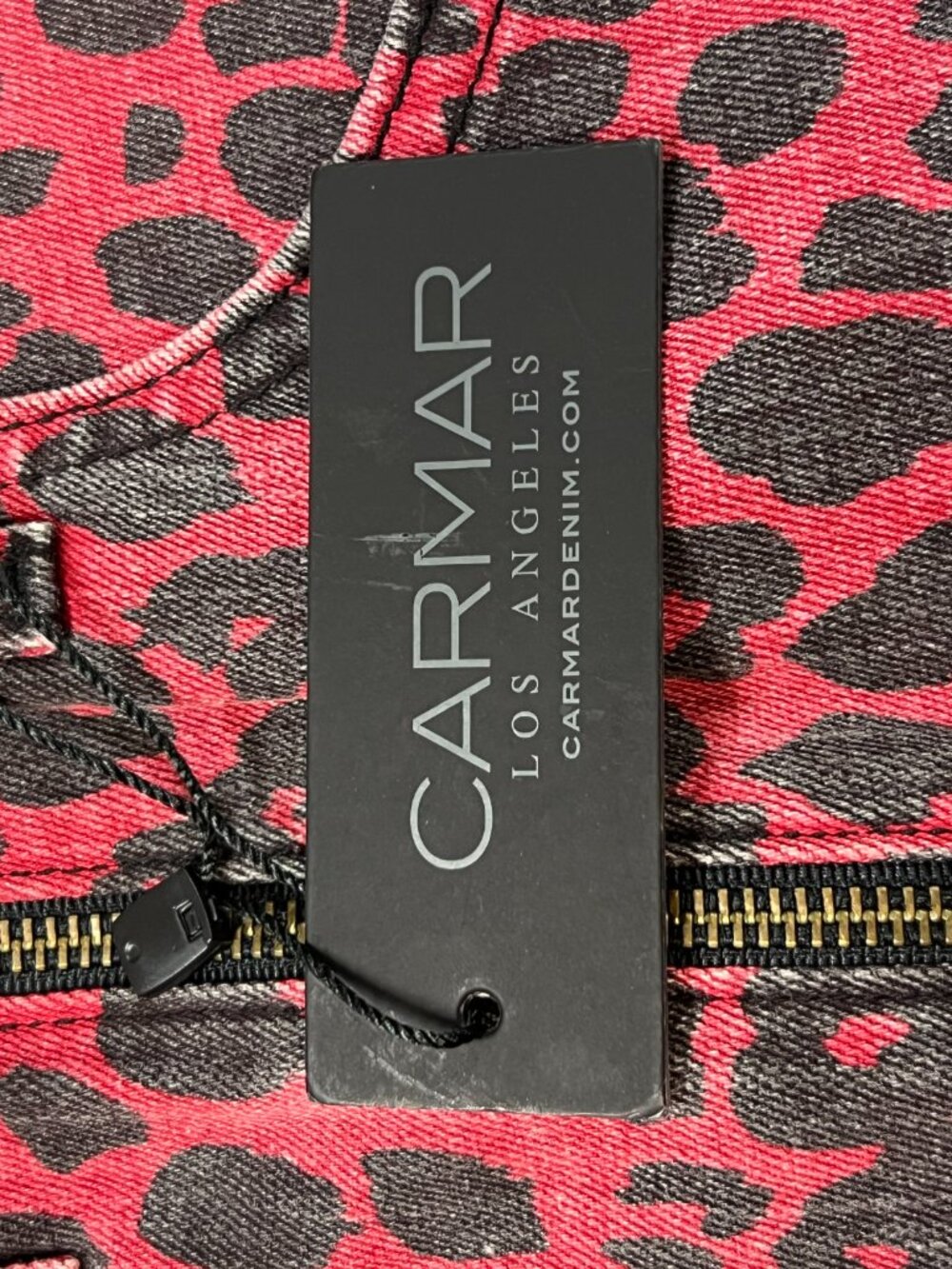 Carmar | Skirts | Carmar Beatrice Leopard Print Denim Skirt - Picture 9 of 10